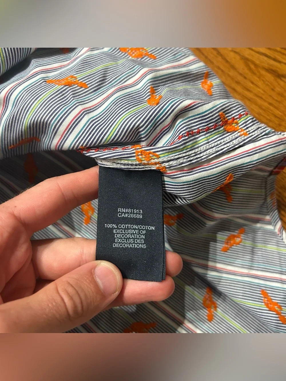 Robert Graham Freshly Laundered Mens XL Blue Long Sleeve Button Down Shirt